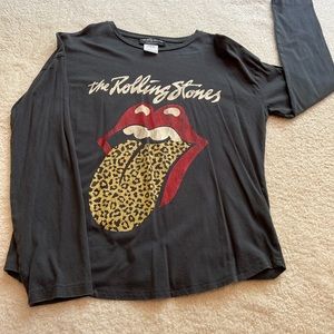 Zara Rolling Stones long sleeved tshirt